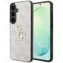 Guess Leather 4G Metal Logo ümbris Samsung Galaxy S26 FE jaoks, roosa