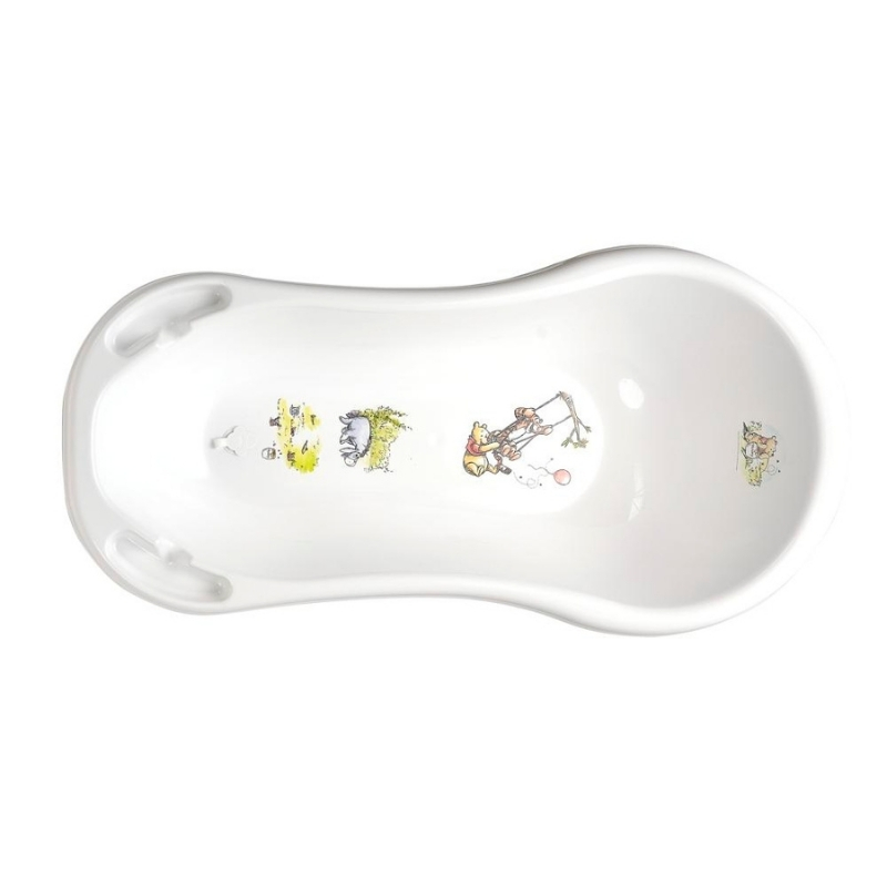 Keeeper beebivann 100 cm koos korgiga Maria Winnie the Pooh 100x51x29 cm valge
