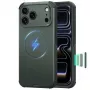 ESR Cyber Tough MagSafe ümbris iPhone 17 Pro / 18 Pro jaoks, roheline