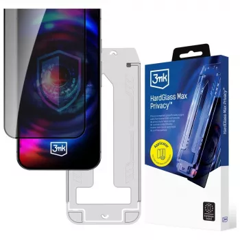 3mk HardGlass Max Privacy kaitseklaas paigaldusraamiga Samsung Galaxy S24+ / S25+ jaoks (3M008310)