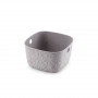 Curver Softex XS korv 3 L, 19,4x19,4x11,1 cm, hall-pruun