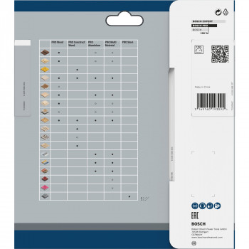 Bosch mitme materjali ketassaetera 165 x 30/20 x 2,4 mm, 42 hammast (2608640519)