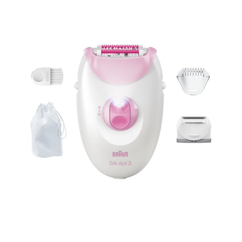 Braun Silk 3 SE3-033 epilaator koos tarvikutega