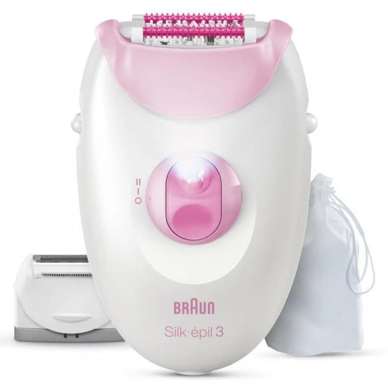 Braun Silk 3 SE3-033 epilaator koos tarvikutega