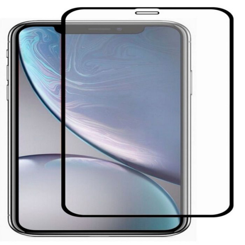 Evelatus 2.5D Full Cover antistaatiline karastatud klaasist ekraanikaitse Apple iPhone XR/11 jaoks (Japan Glue, Corning)