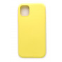 Evelatus Apple iPhone 11 nano silikoonkate pehme puutega TPU kollane