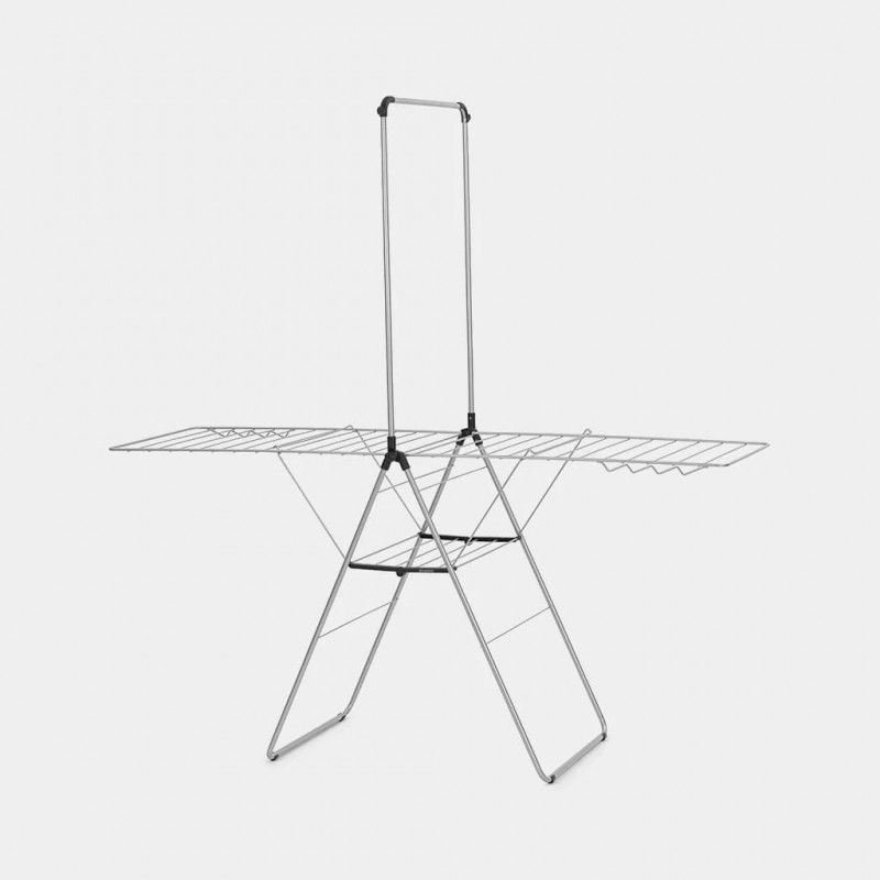 Brabantia HangOn pesukuivatusrest riidepuuvardaga, 25 m, metallikhall