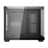 Darkflash TH285M Micro-ATX arvutikorpus karastatud klaasiga, must