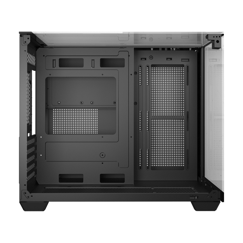 Darkflash TH285M Micro-ATX arvutikorpus karastatud klaasiga, must