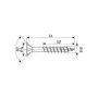 SPAX universaalkruvid T30, 6 x 140 mm, 100 tk