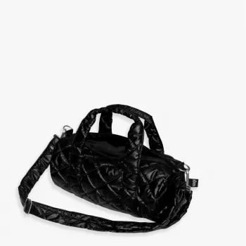 Nädalavahetusekott LOQI Metallic – Must Puffy (keskmine)
