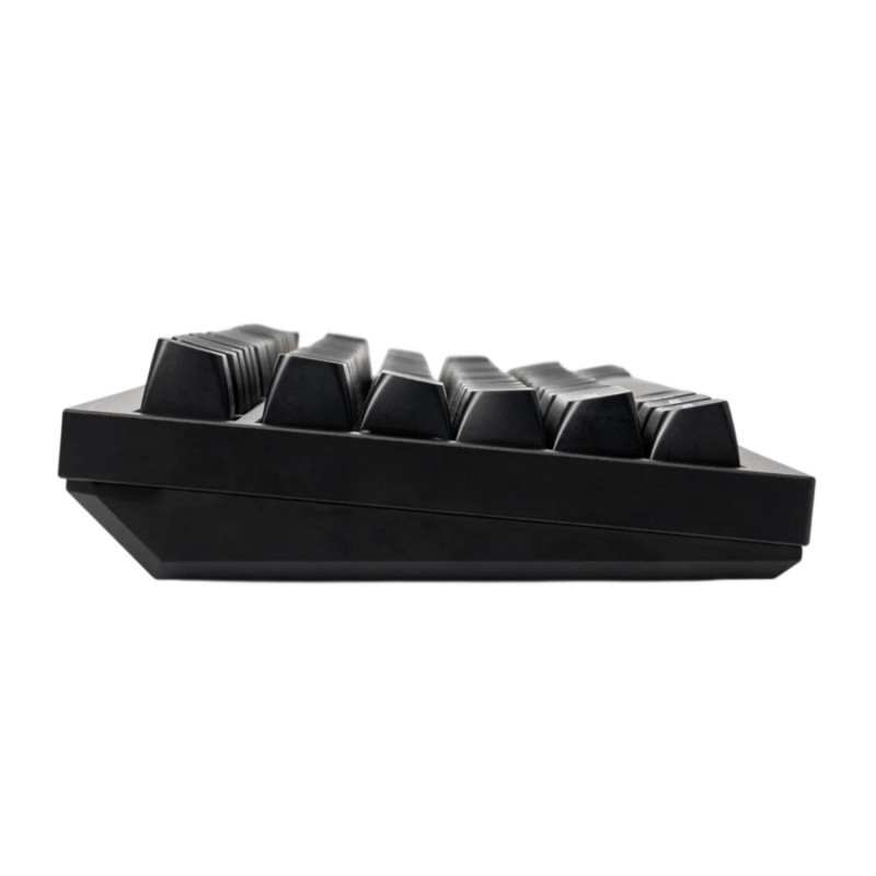 Keychron Double Shot KSA PBT täielik klahvikate komplekt - valge mustal (PBT-03)