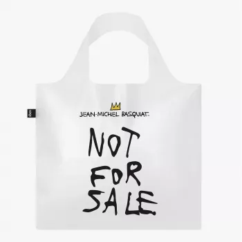 LOQI Basquiat kott – Not for Sale (poolläbipaistev)