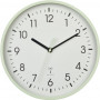 TFA Dostmann 60.3550.04 raadiojuhitav seinakell 24,5 cm x 4,2 cm mündiroheline