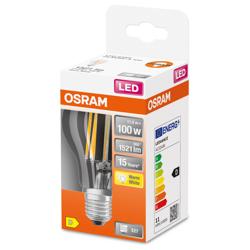 Osram LED-lamp 11 W soe valge