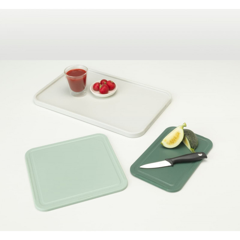 Brabantia TASTY+ lõikelaudade komplekt, 3 tk, Mixed