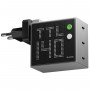 SHARGE Pixel 140 GaN laadija, 140W, 3x USB-C, punktmaatrikskuvar - hall