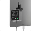 SHARGE Pixel 140 GaN laadija, 140W, 3x USB-C, punktmaatrikskuvar - hall