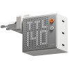 SHARGE Pixel 140 GaN laadija, 140W, 3x USB-C, punktmaatrikskuvar - valge