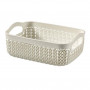 Curver Knit korv A6, 19x14x7 cm, valge
