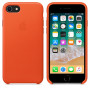 Apple iPhone 7/8/SE (2020)/SE (2022) nahkümbris, Bright Orange