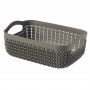 Curver kootud korv A6, 19x14x7 cm, pruun
