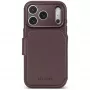 Decoded Leather Detachable Wallet nahkümbris iPhone 18 Pro Max / 17 Pro Max jaoks, MagSafe, Chocolat Brown