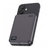 Ksix Powerbank Magslim 10000 mAh magnetiline 15W USB-C PD 20W digitaalne ekraan must