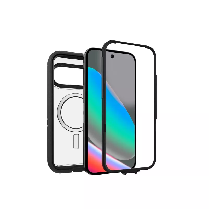 OtterBox Defender XT Clear ümbris Google Pixel 10 / 10 Pro jaoks, must