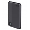 Ksix Powerbank Magslim 5000 mAh magnetiline USB-C PD 20W digitaalne ekraan must