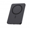 Ksix Powerbank Magslim 5000 mAh magnetiline USB-C PD 20W digitaalne ekraan must