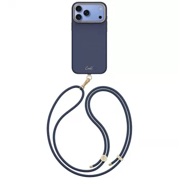 UNIQ Coehl Mirelle ümbris iPhone 18 Pro Max / 17 Pro Max magnetlaadimisega sinine