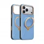 TORRAS Ostand Q3 VegSkin ümbris iPhone 18 Pro / 17 Pro jaoks, MagSafe-iga ühilduv, sinine