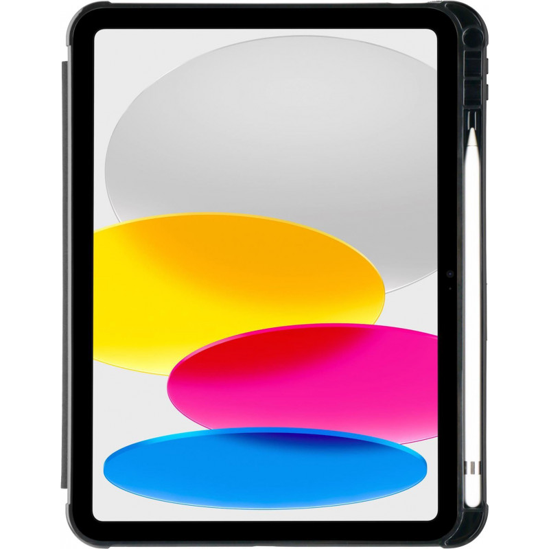 OtterBox React Series üliõhuke klapiga ümbris Apple iPad 10.9 inch (10. põlvkond) jaoks - must/punane