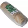 PAPSTAR pure supitops, ümmargune, 350 ml, pruun, pleegitamata neitsipuidust kartong orgaanilise kattega
