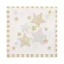 PAPSTAR salvrätikud Stardust valge, kuldne 3-kihiline 33.0 x 33.3 cm, 100 tk.