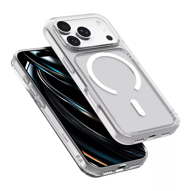 Laut Crystal Fluro ümbris iPhone 18 Pro Max / 17 Pro Max jaoks, MagSafe, Crystal