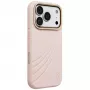 UNIQ Coehl Serina ümbris iPhone 18 Pro / 17 Pro jaoks, magnetlaadimine, roosa