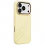 UNIQ Coehl Serina ümbris iPhone 18 Pro / 17 Pro jaoks, magnetlaadimine, kollane