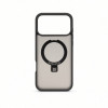 Evelatus Shield kaitseümbris MagSafe'i ja alusega Apple iPhone 18 Pro Maxile, mati rõngas, suitsuhall