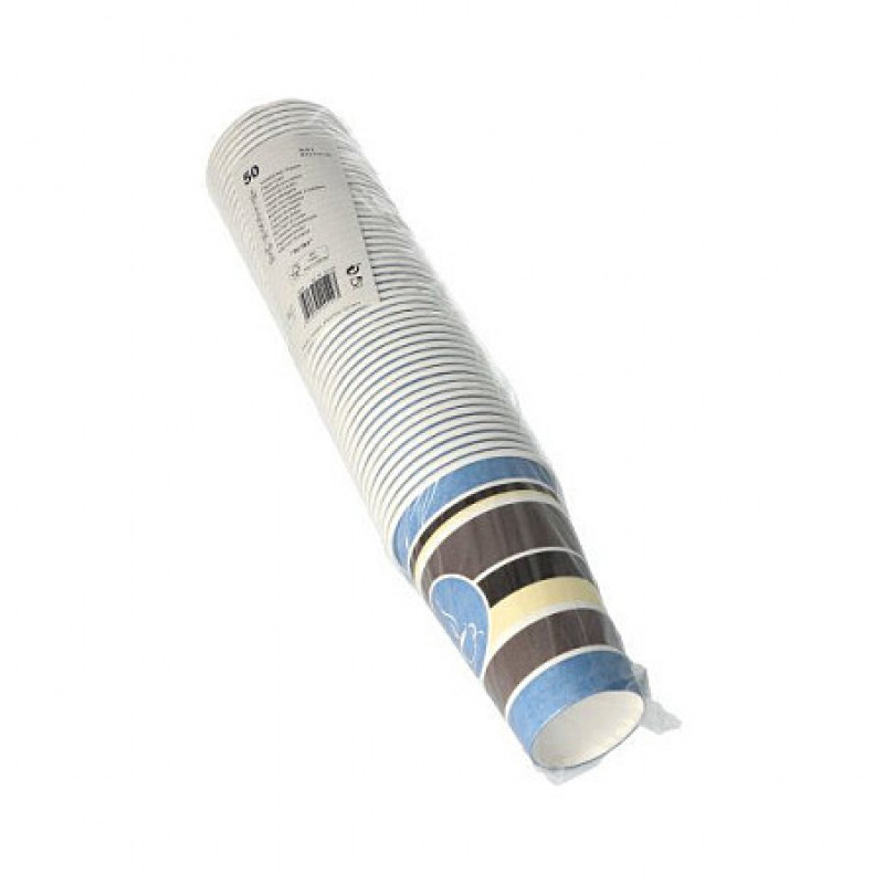 STARPAK ühekordsed kohvitopsid 8 cm 0,3 l valge, punane, kollane, hall