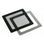 DEMCiflex tolmu filter 120 mm, ruudukujuline, must (129,4 x 129,4 mm)