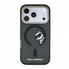 Karl Lagerfeld HC MagSafe IML Peekaboo Print & Metal Frame kate Apple iPhone 18 Pro Maxile, must