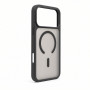 Evelatus Apple iPhone 18 Pro Max Silver-Shield Skin Feel 2-in-1 MagSafe ümbris, matt suitsuhall