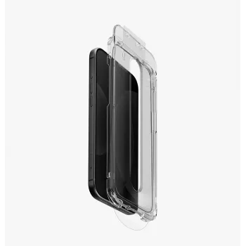 Karastatud klaas UNIQ Optix SwiftFitVivid DX2 iPhone 18 Pro jaoks koos paigaldusega