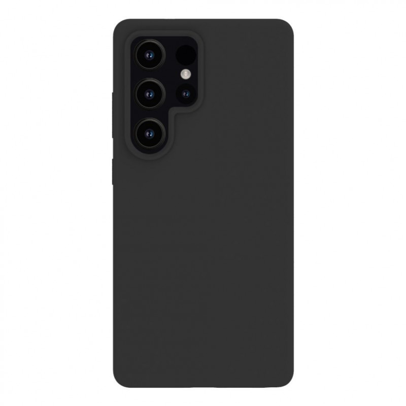 Evelatus Samsung Galaxy S23 Ultra Premium magnetiline pehme puutega silikoonümbris must