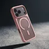 Crong Matte Magnetic MagSafe ümbris iPhone 18 Pro / 17 Pro jaoks, roosa
