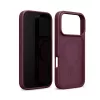 Crong Matte Magnetic MagSafe ümbris iPhone 18 Pro / 17 Pro jaoks, Burgundia