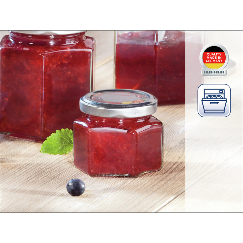 LEIFHEIT kuusnurkne klaaspurk 106ml
