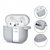 Tech-Protect Crayon Silicone Hook ümbris Apple AirPods 4 jaoks, hall